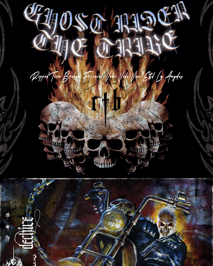 GHOST RIDER | INFINITE VENGEANCE '1 OF 500' OS TEE IN BLACK