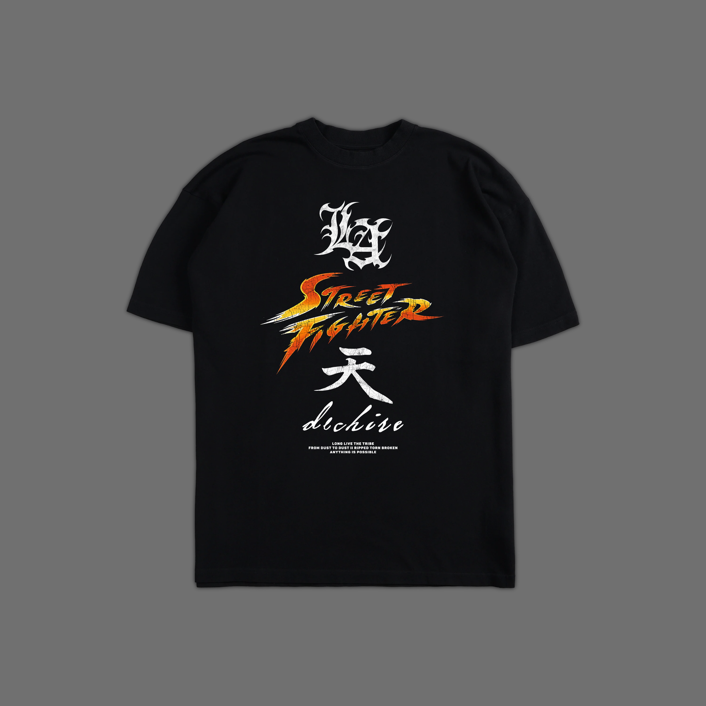 SF | AKUMA 'LIMITED' OVERSIZED TEE IN BLACK