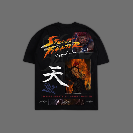 SF | AKUMA 'LIMITED' OVERSIZED TEE IN BLACK