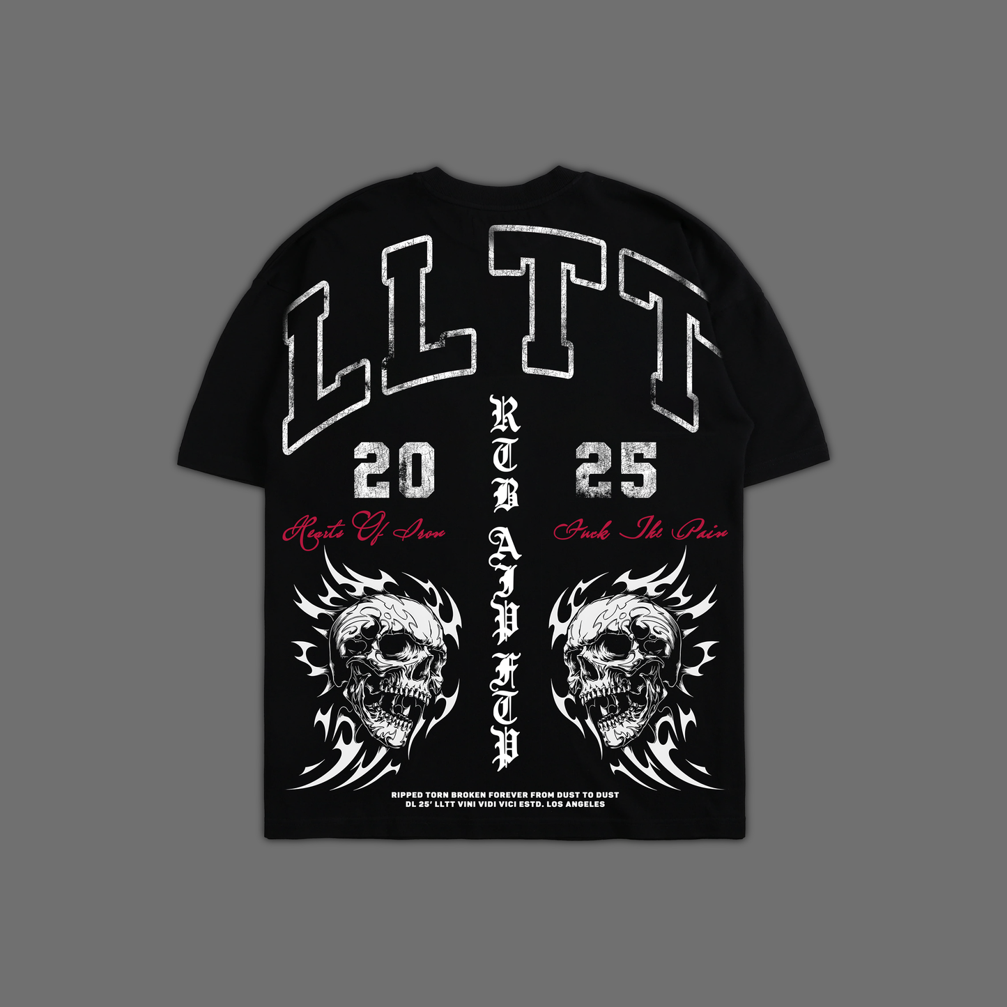 SF | SAGAT 'LIMITED' OVERSIZED TEE IN BLACK