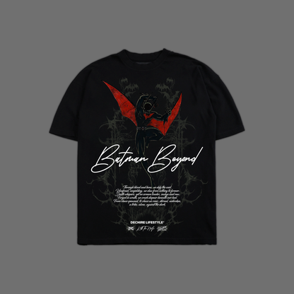 BATMAN BEYOND 'LIMITED' OVERSIZED TEE IN BLACK