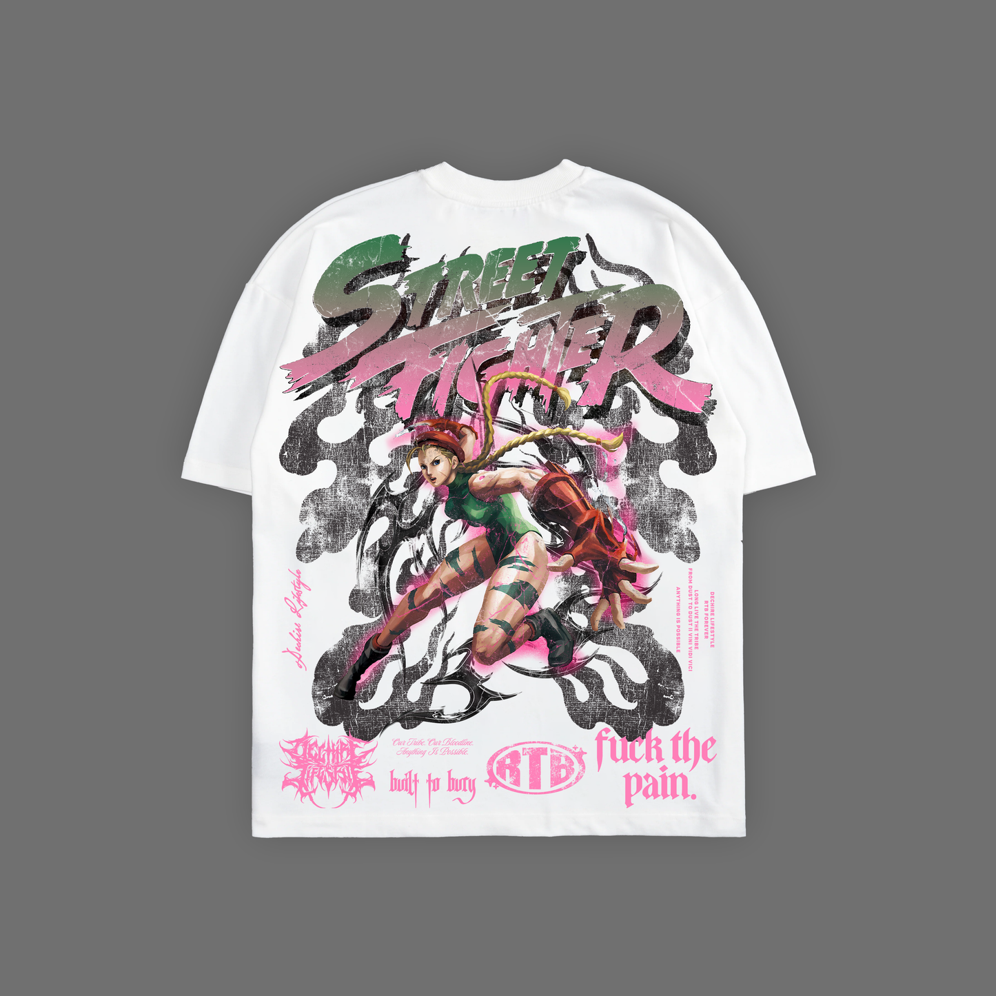 SF | CAMMY 'LIMITED' OVERSIZED TEE IN WHITE