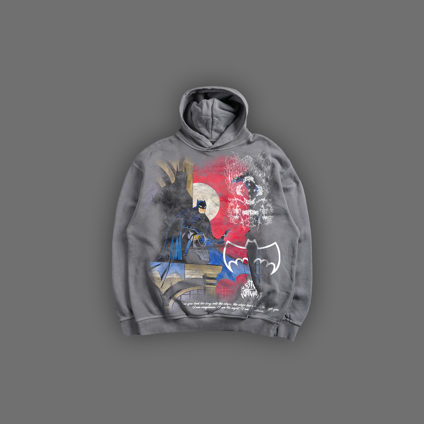 ANIMATED SERIES x CAPED CRUSADER 'LIMITED' WORLDWIDE ATHLETICS TERRY HOODIE