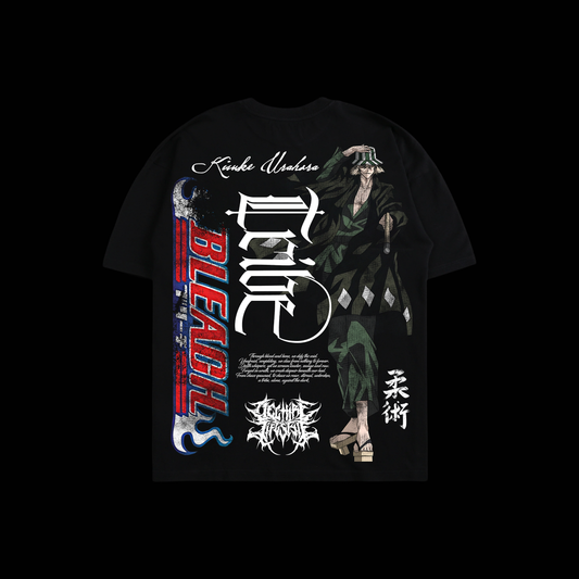 KISUKE: Geta-bōshi 'YEAR 25' OS TEE IN BLACK