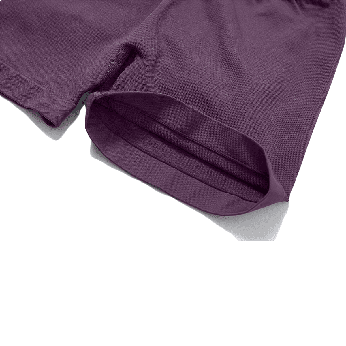 'dēmentō' DLFemme™ SEAMLESS MID-WAIST SHORTS IN PLUM