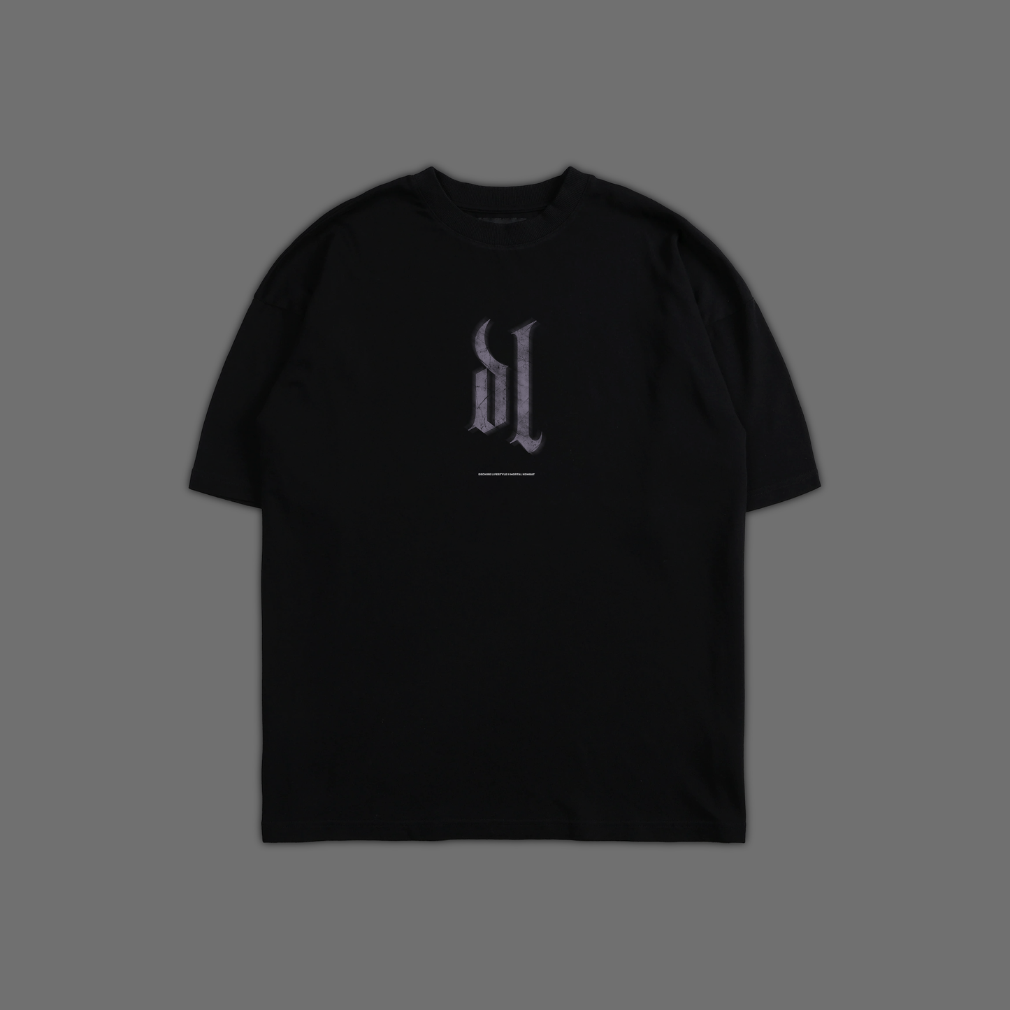 MK | SMOKE 'LIMITED' OVERSIZED TEE IN BLACK