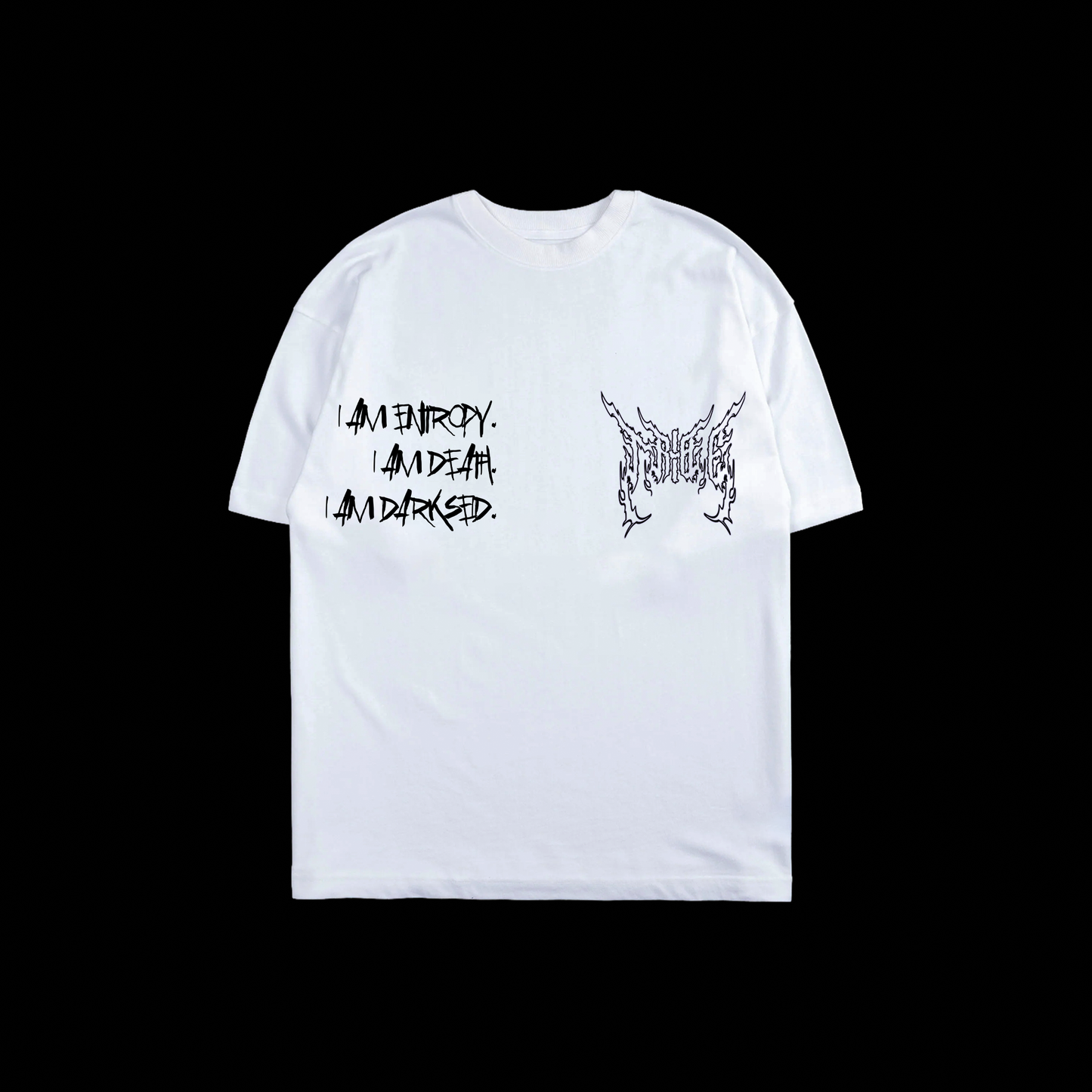 DARKSEID 'LIMITED' OVERSIZED TEE IN WHITE