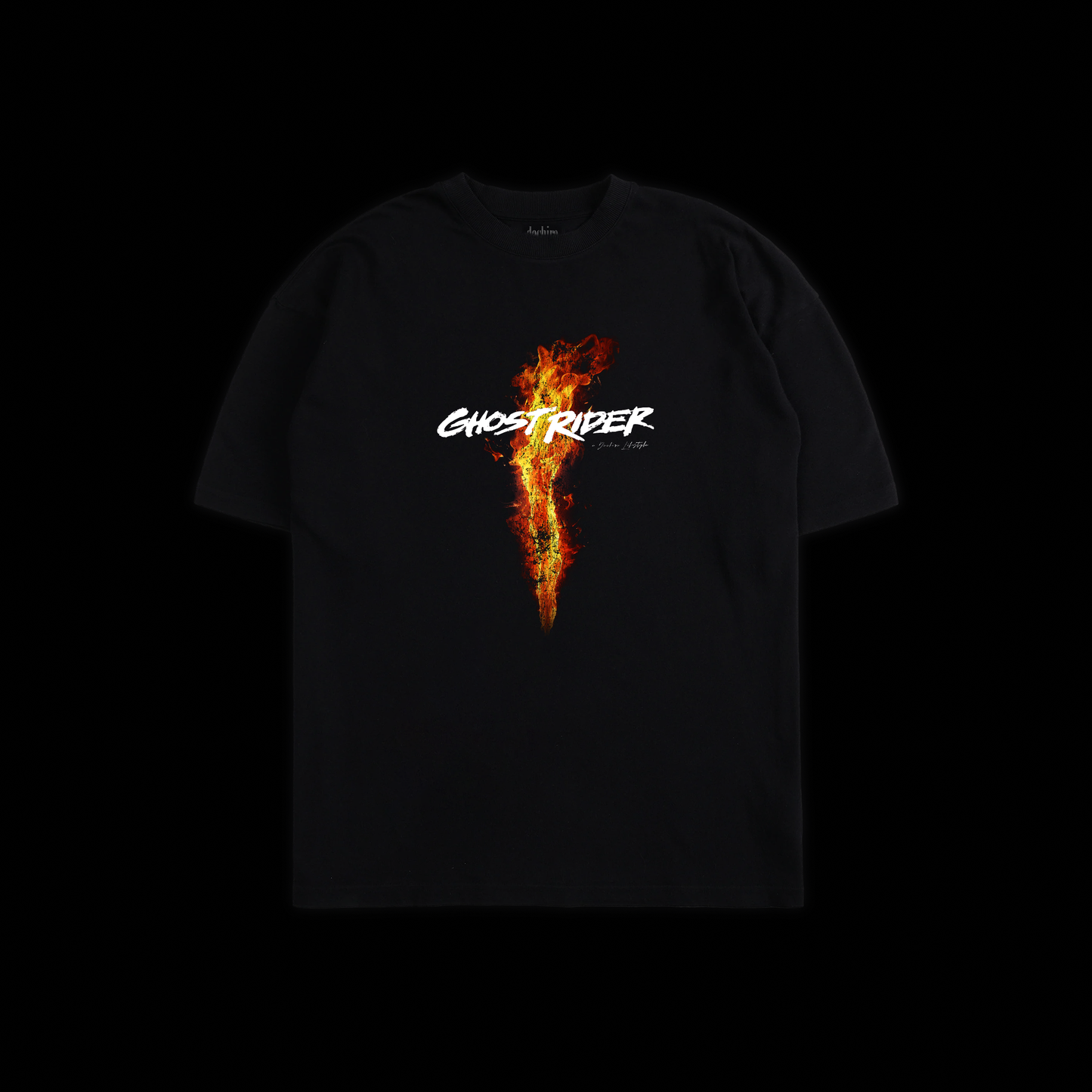 GHOST RIDER 'CHAPTER 1' OS TEE IN BLACK