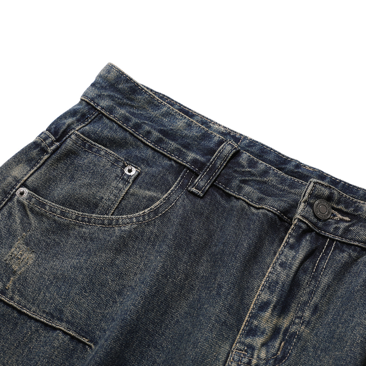 BRAND OF SACRIFICE '1 OF 25' DL:MADE MULTI-POCKET VINTAGE LOOSE JEANS