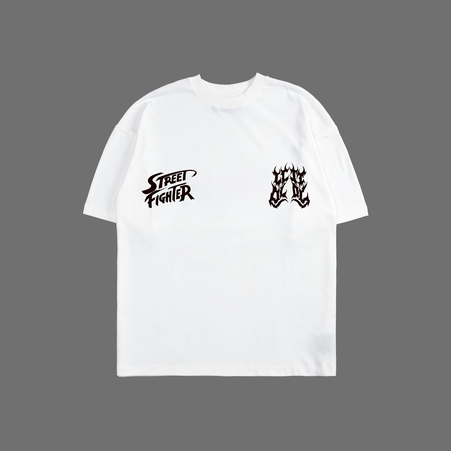 SF | CAMMY 'LIMITED' OVERSIZED TEE IN WHITE