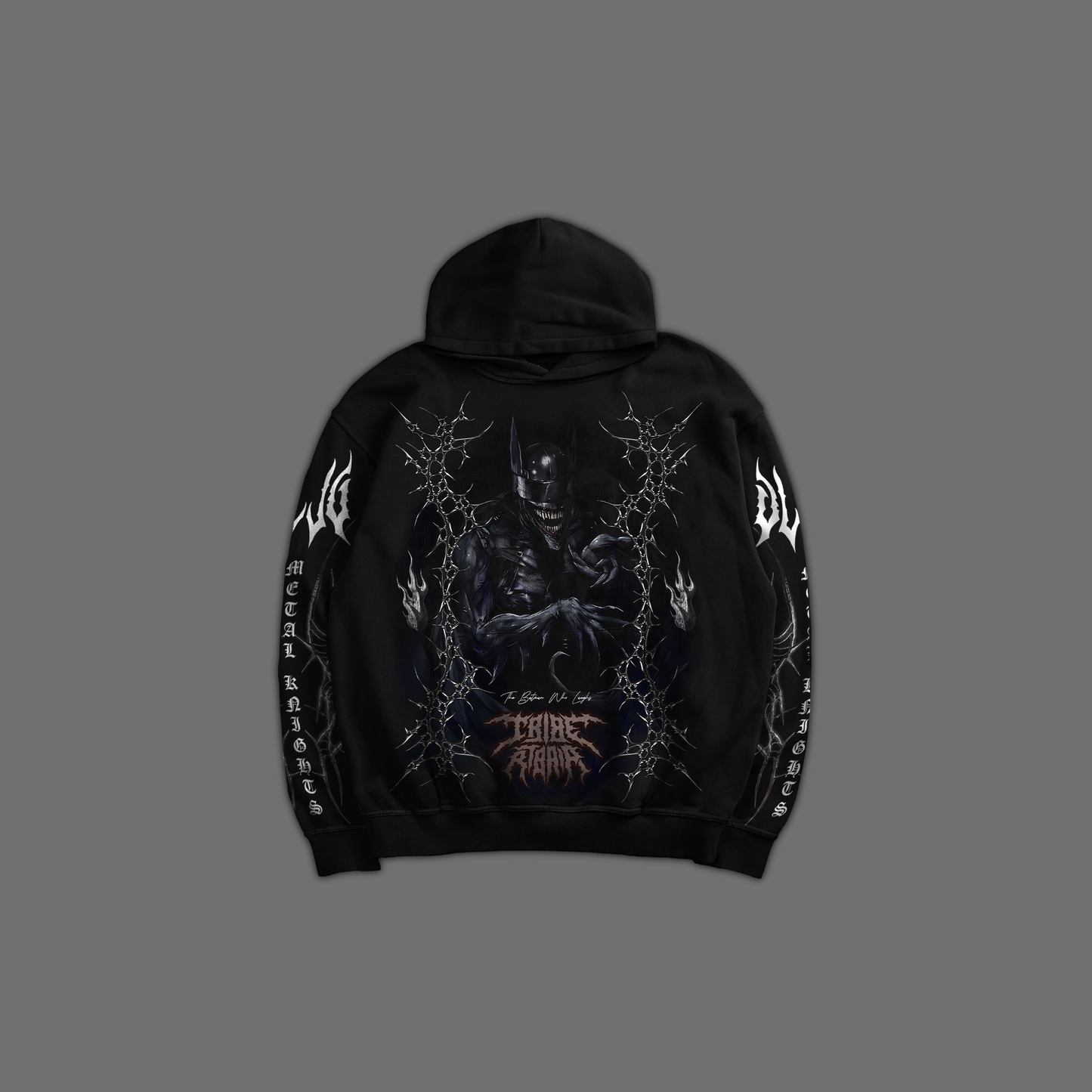 THE BATMAN WHO LAUGHS 'LIMITED' OVERSIZED HOODIE IN BLACK