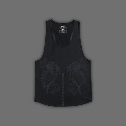 DARK MARK 'LIMITED' QUICK-DRY STRINGER IN BLACK