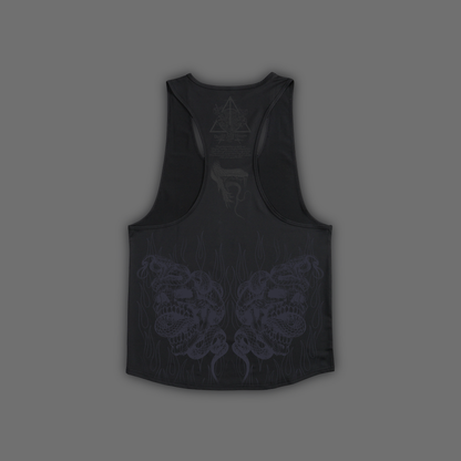 DARK MARK 'LIMITED' QUICK-DRY STRINGER IN BLACK