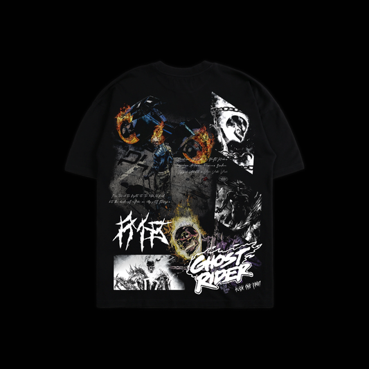 GHOST RIDER 'CHAPTER 1' OS TEE IN BLACK