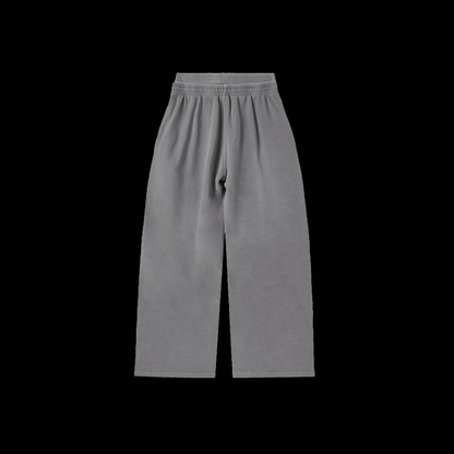 KILL THE NOISE | VINTAGE WASHED BAGGY WAIST SWEATS IN GRAY
