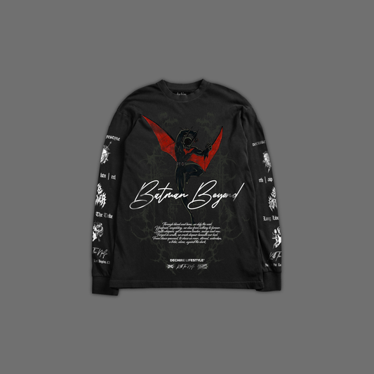 BATMAN BEYOND 'LIMITED' CLASSIC L/S TEE IN BLACK