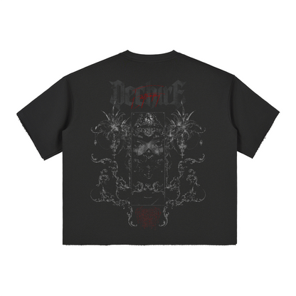WITCHES CURSE 'LIMITED' FRENCH TERRY RAW EDGE OS TEE