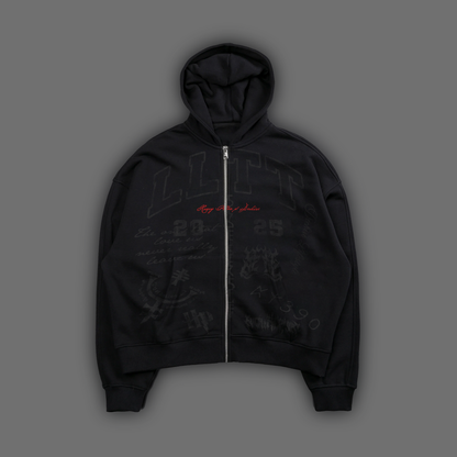 PRISONER OF AZKABAN 'LIMITED' BOXY DOUBLE-ZIP HOODIE