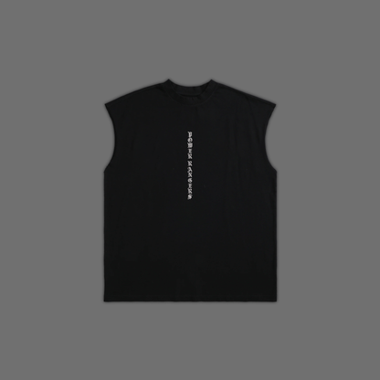 MIGHTY MORPHIN || PINK RANGER MUSCLE TEE IN BLACK