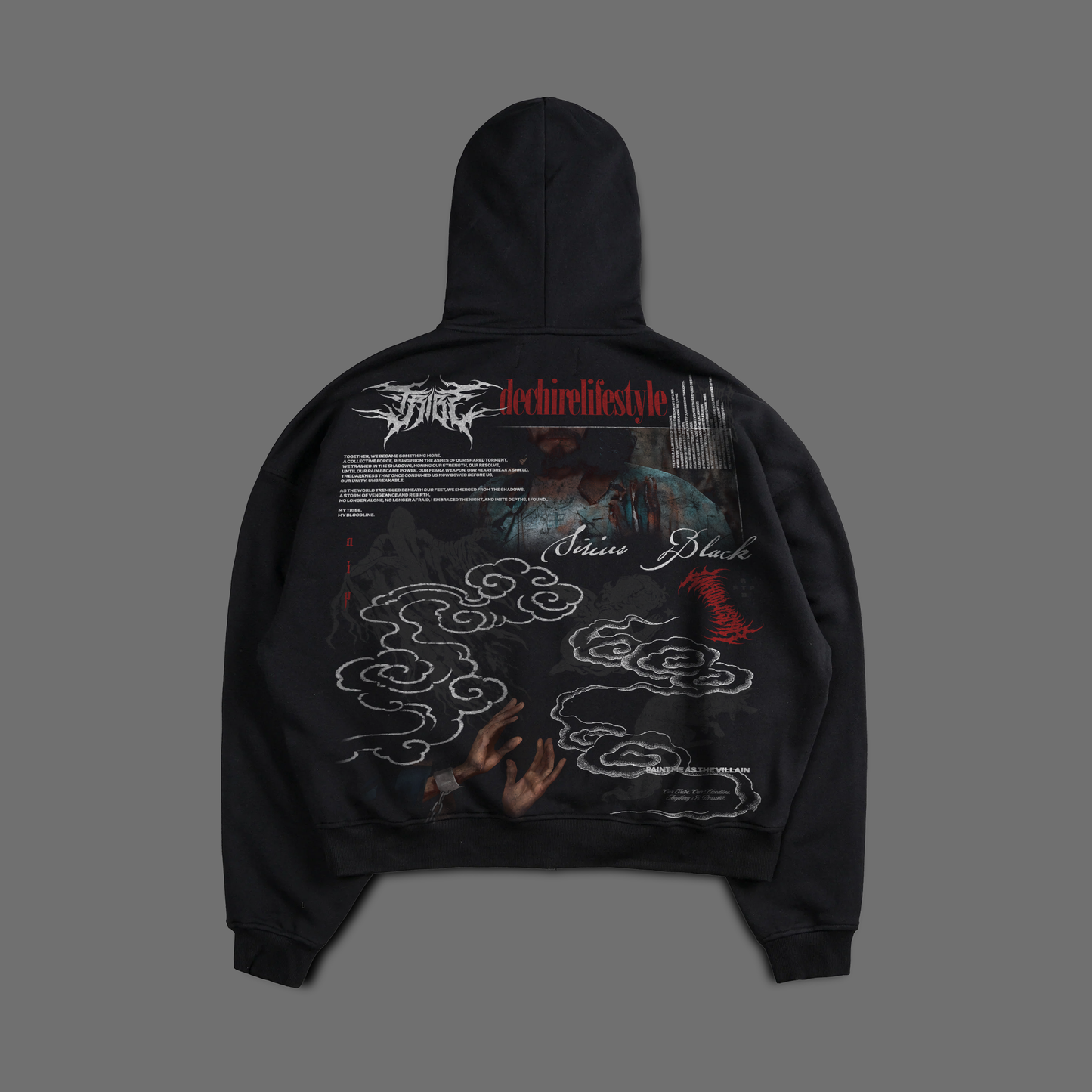 PRISONER OF AZKABAN 'LIMITED' BOXY DOUBLE-ZIP HOODIE