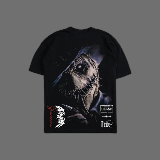 SCARECROW | CERTIFIED INSANE 'LIMITED' OVERSIZED TEE IN BLACK