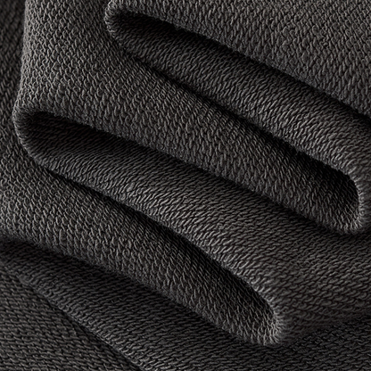 LUNA & THE THESTRALS 'LIMITED' OS TERRY RAW HEM TEE IN CHARCOAL