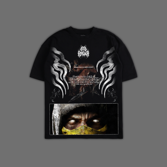 MK | SCORPION 'LIMITED' OVERSIZED TEE IN BLACK