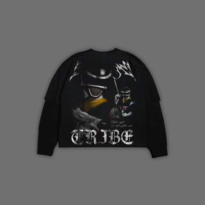 IN SPACE || BLACK RANGER OVERSIZED GRUNGE VINTAGE TWOFER