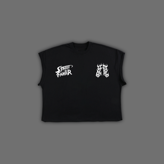 SF | GUILE  RAW EDGE BOXY MUSCLE TEE