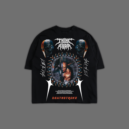 DEATHSTROKE | THE TERMINATOR 'LIMITED' OS BOXY TEE IN BLACK