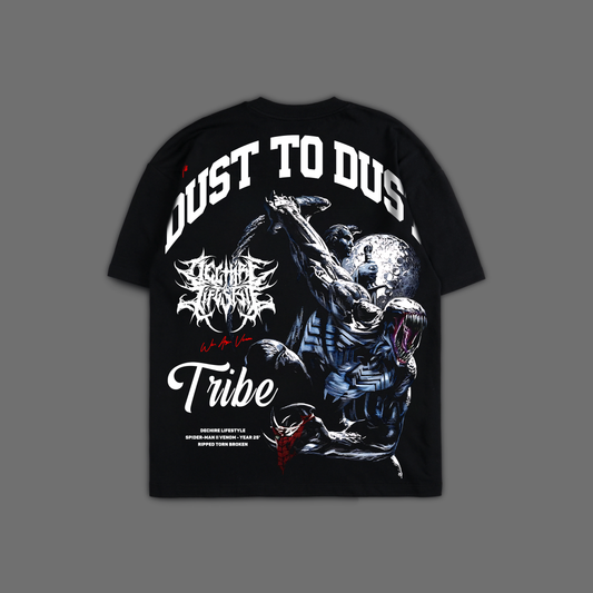 VENOM | SYMBIOTIC CHAOS '1 OF 200' OVERSIZED TEE IN BLACK