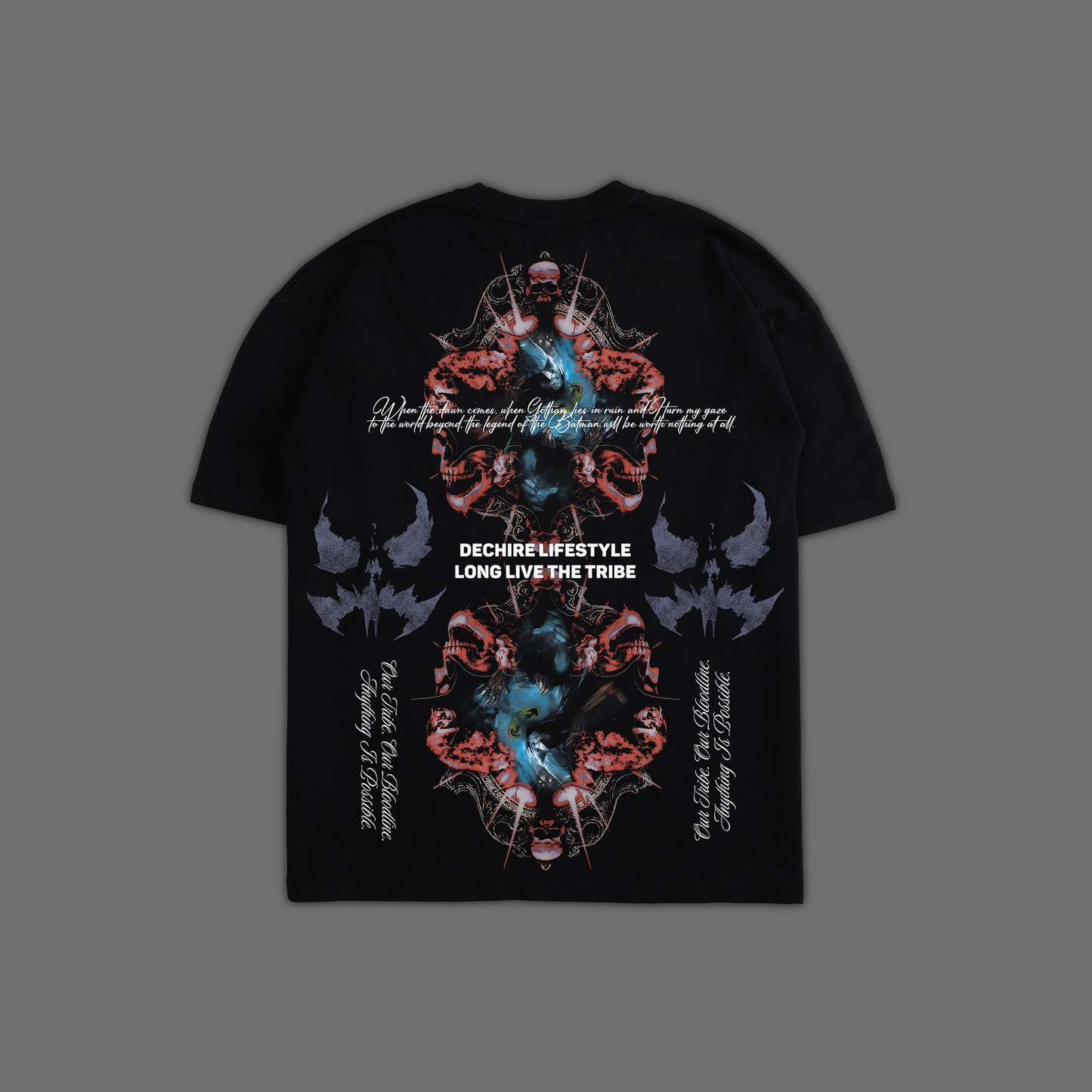 SCARECROW | CERTIFIED INSANE 'LIMITED' OVERSIZED TEE IN BLACK