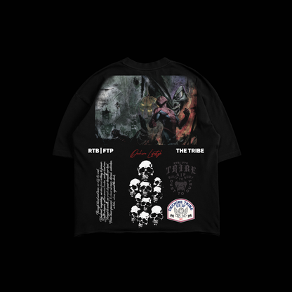 GREEN GOBLIN | DEATH OF A SPIDER 'LIMITED' OS BOXY TEE IN BLACK