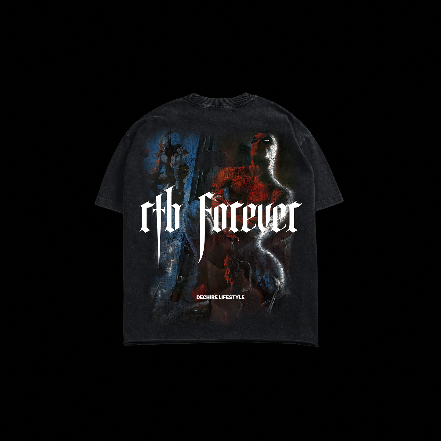 GREEN GOBLIN 'CHAPTER 1' RAW HEM OVERSIZED TEE