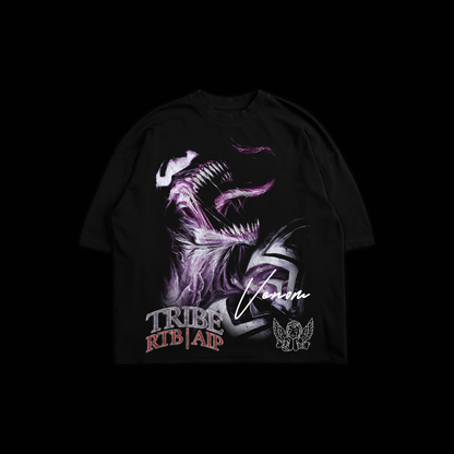 VENOM | FUNERAL PYRE 'LIMITED' OS BOXY TEE IN BLACK