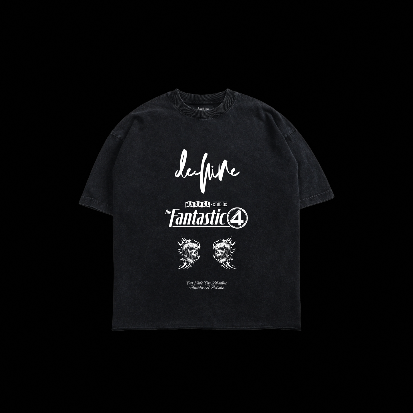 FANTASTIC 4 'CHAPTER 1' RAW HEM OVERSIZED TEE