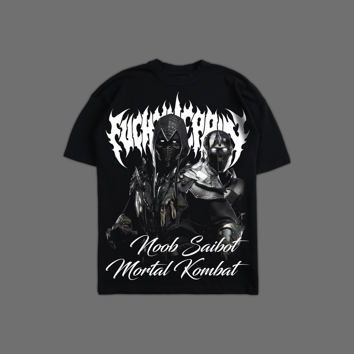 MK | NOOB SAIBOT 'LIMITED' OVERSIZED TEE IN BLACK