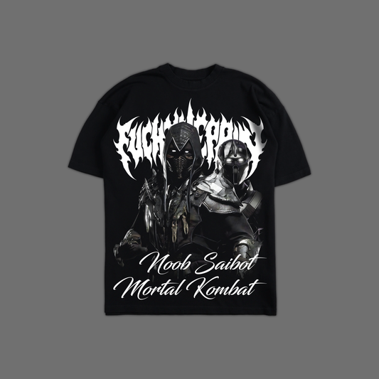 SF | SAGAT 'LIMITED' PULLOVER OS FLEECE HOODIE IN BLACK