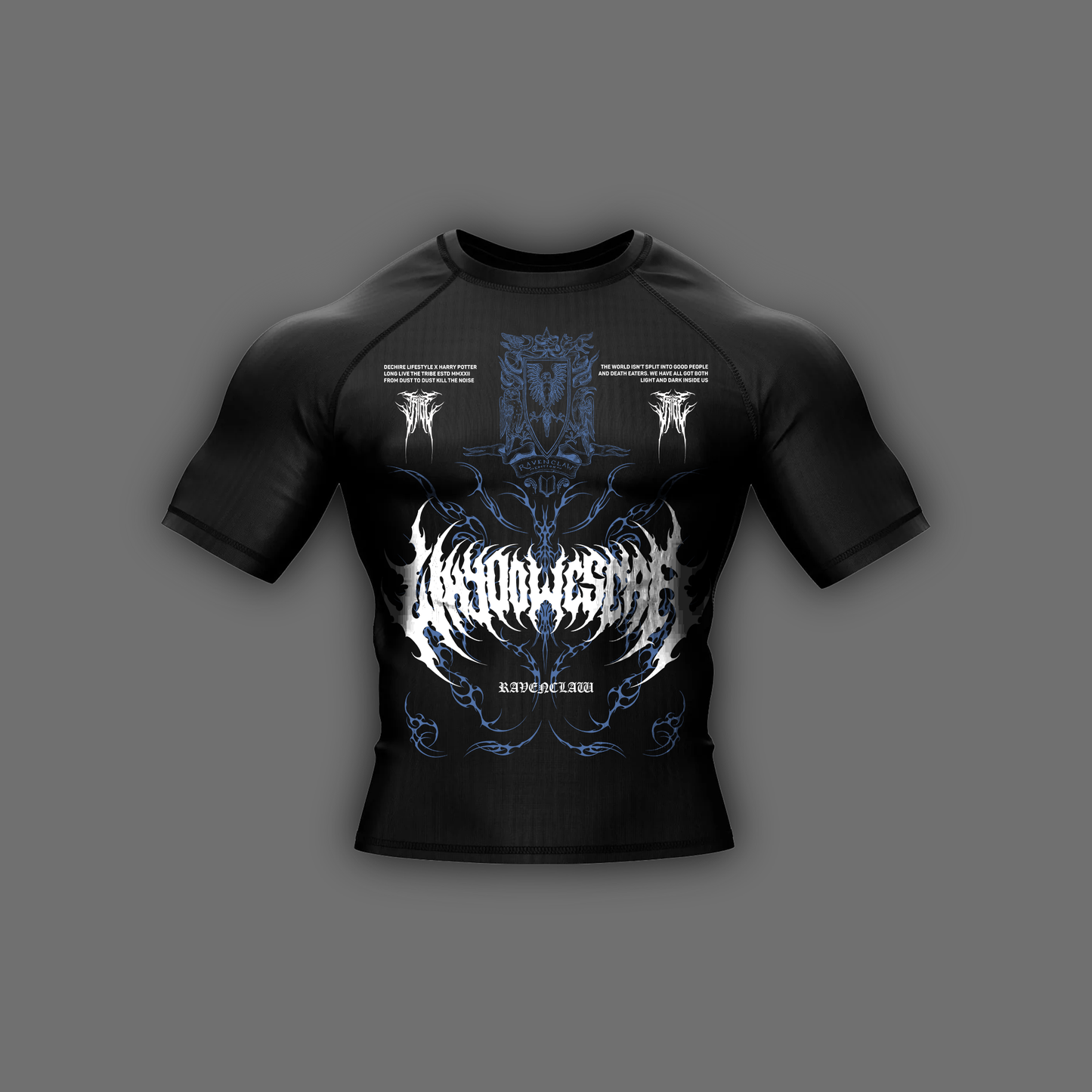 RAVENCLAW DL:MADE COMPRESSION TEE IN MIDNIGHT