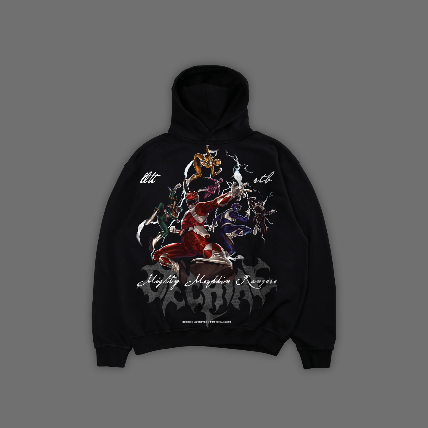 MIGHTY MORPHIN '32 YEAR EDITION' PULLOVER PLUSH HOODIE