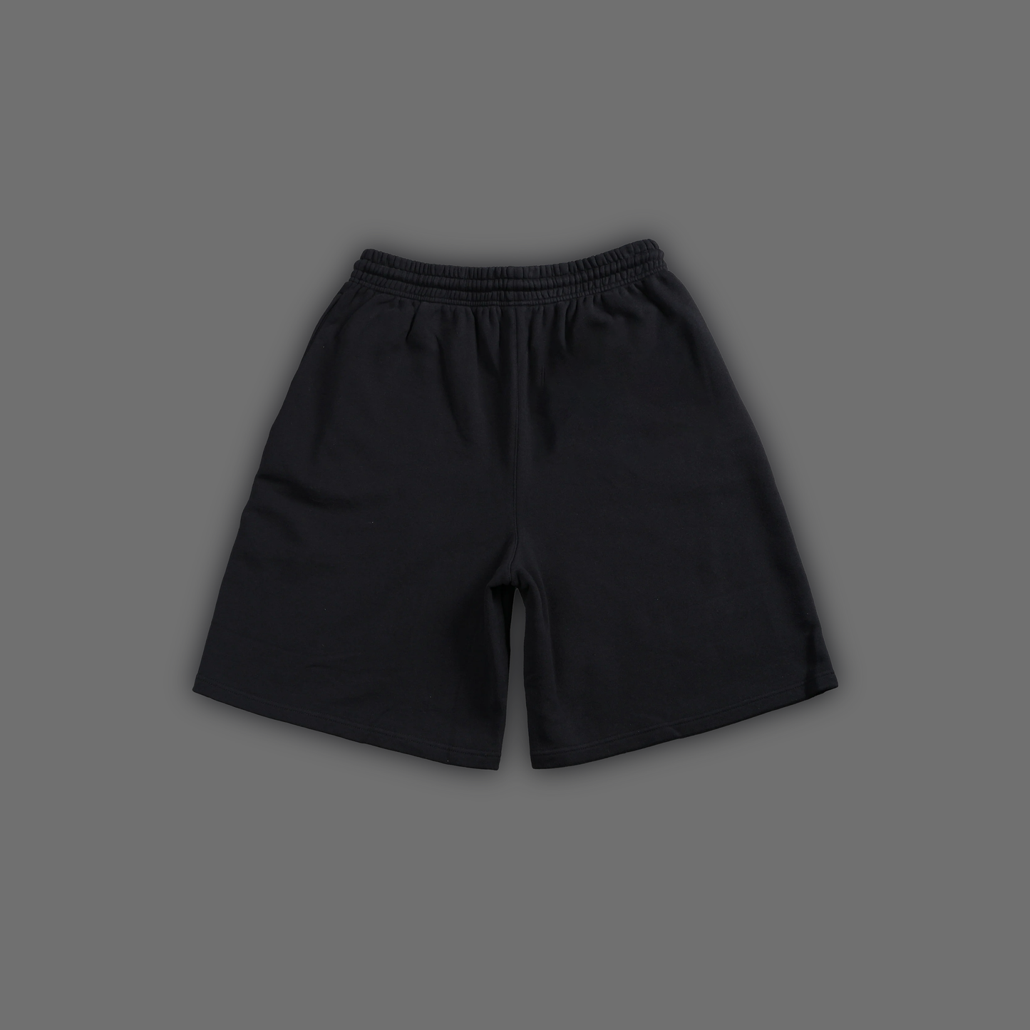 STREET FIGHTER SWEAT SHORTS IN BLOOD RED & BLACK