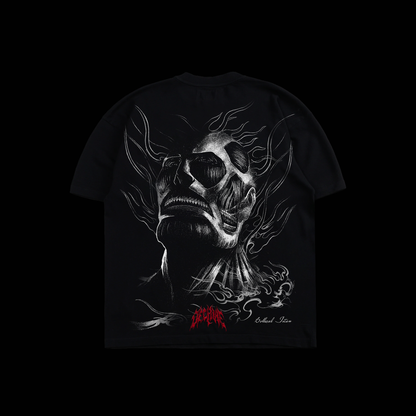 COLOSSAL '25 EDITION' OVERSIZED TEE IN BLACK