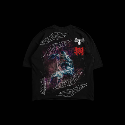 VENOM | FUNERAL PYRE 'LIMITED' OS BOXY TEE IN BLACK