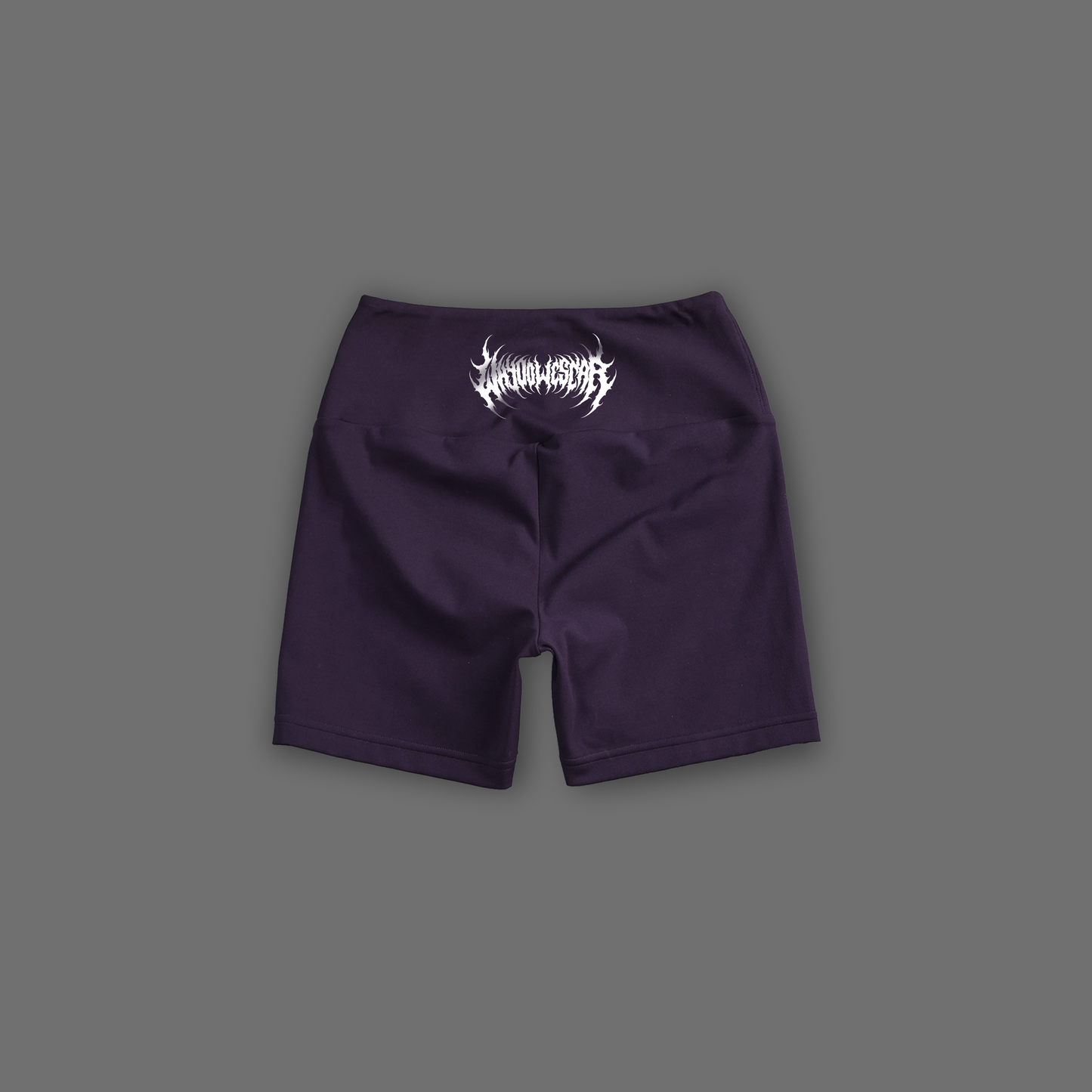 'dēmentō' DLFemme™ SEAMLESS MID-WAIST SHORTS IN PLUM