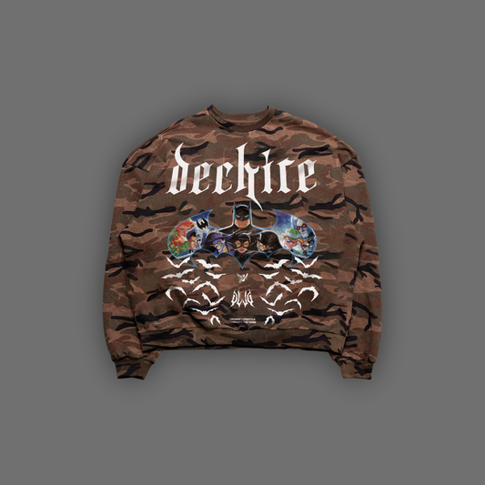 THE ANIMATED SERIES '1992 EDITION' HVYWT OVERSIZED CAMO CREWNECK