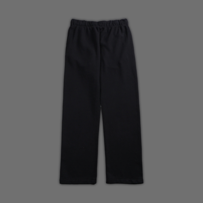 MIGHTY MORPHIN || GREEN RANGER WIDE LEG SWEATS IN BLACK