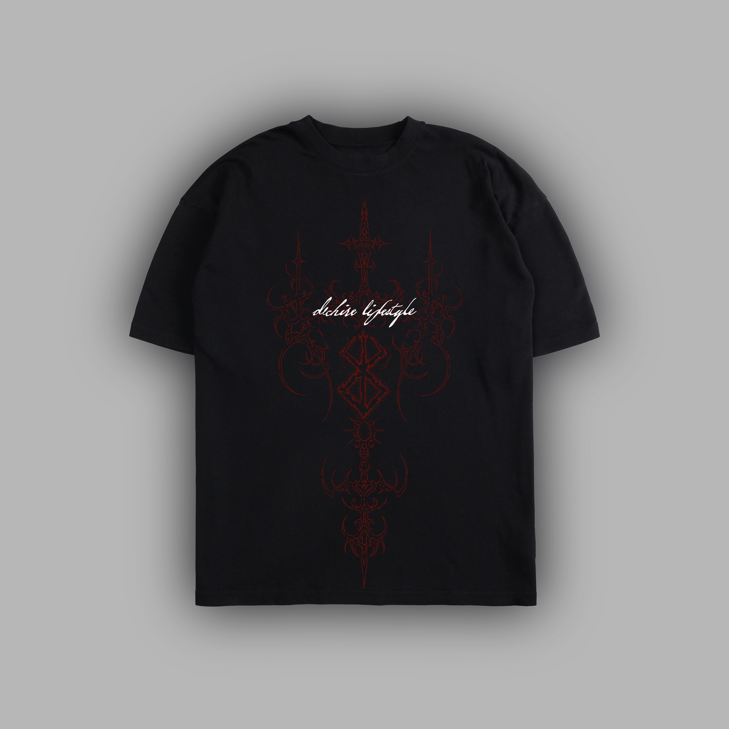 BERSERK 97' 'LIMITED' 6oz OVERSIZED TEE IN BLACK