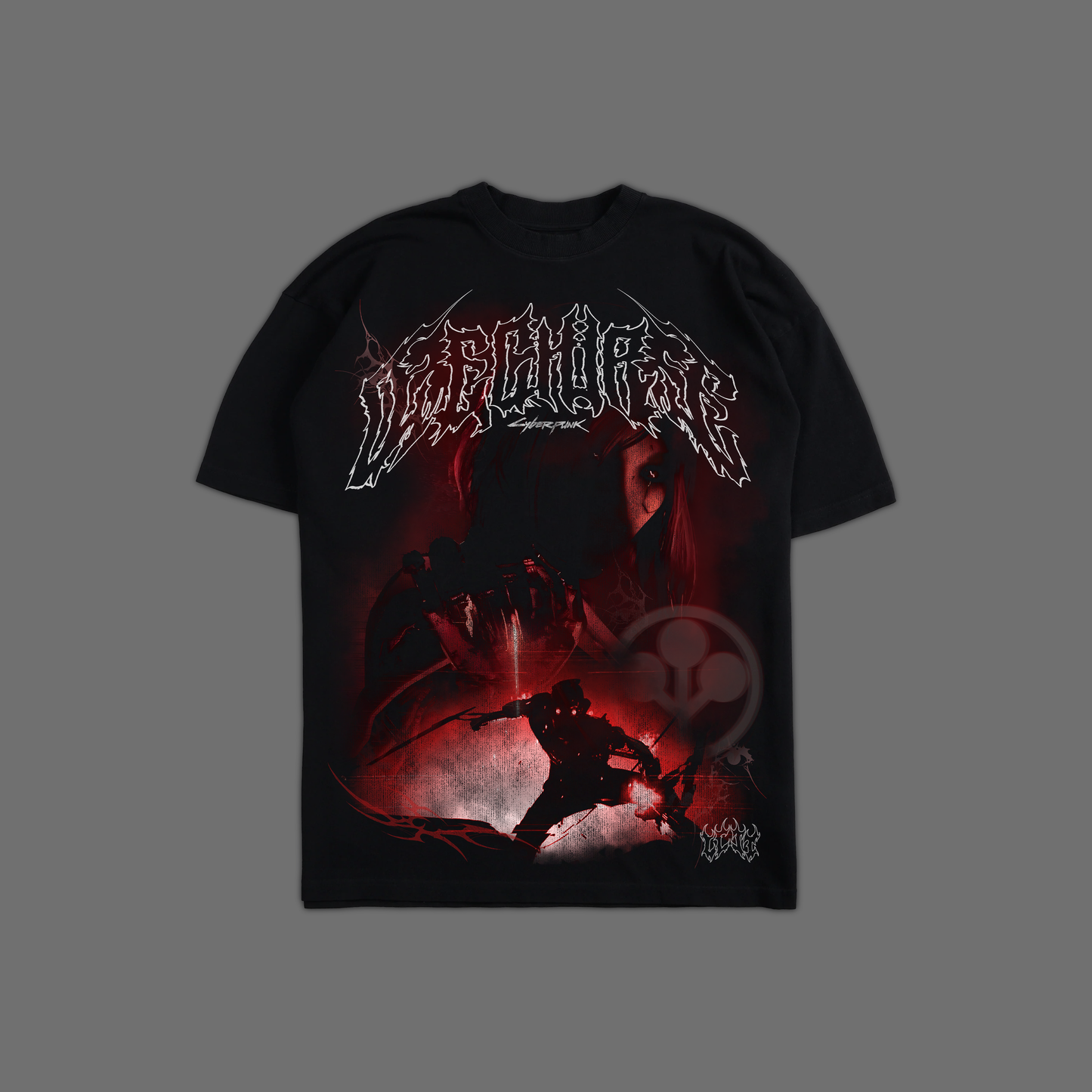 ARASAKA'S PUPPET 'LIMITED' OVERSIZED TEE IN BLACK