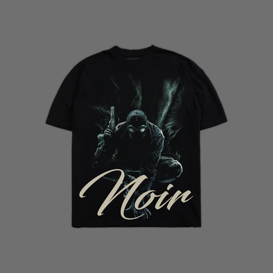 NOIR 'EXCLUSIVE' OVERSIZED TEE IN BLACK