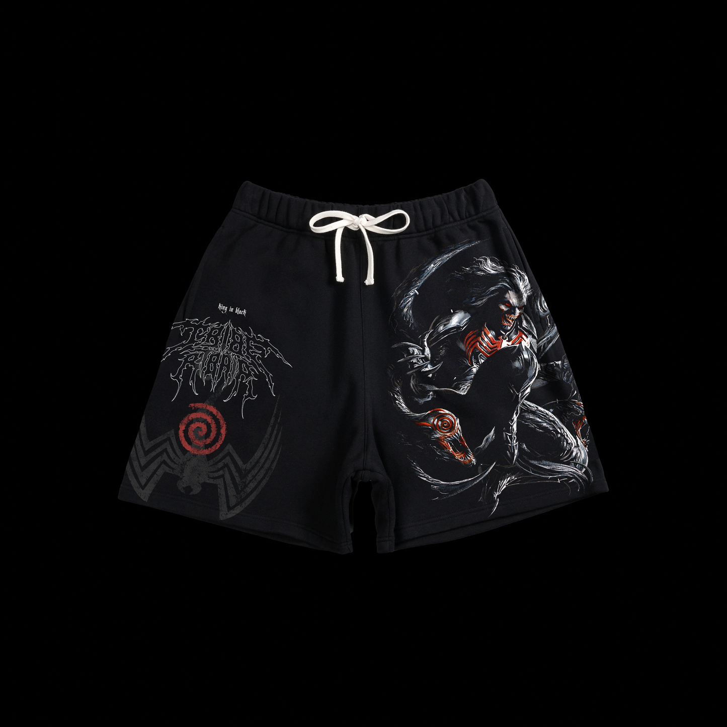 KNULL | KING IN BLACK '1 OF 100' LOUNGE SWEAT SHORTS